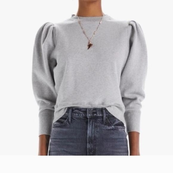 MOTHER Light Gray Sweatshirt - Picture 6 of 6